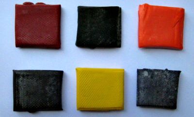 Color Masterbatch example pieces Color Masterbatch